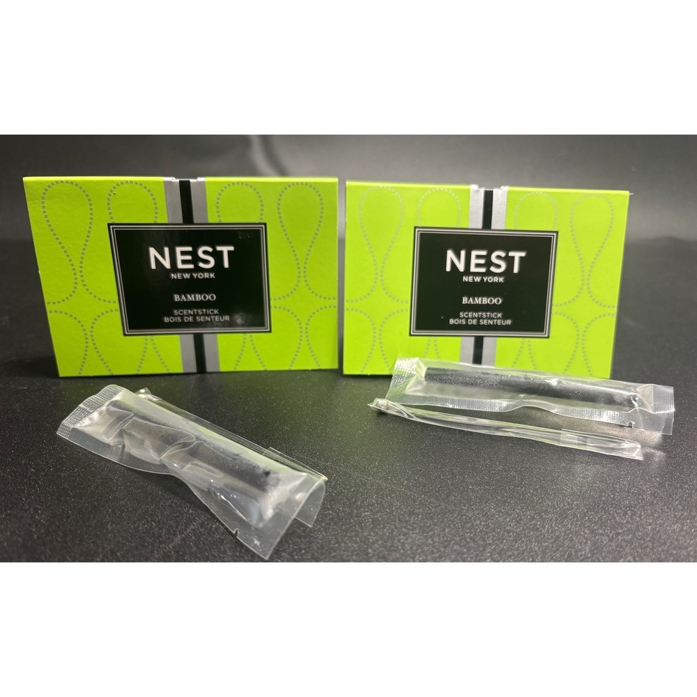 2 X NEST New York Bamboo ScentStick Home Fragrance‎ Sealed